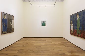 Contemporary art exhibition Salah Elmur The Land of the Sun at Mariane Ibrahim Gallery Mexico City