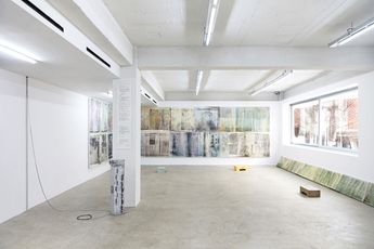 Contemporary art exhibition Joohong Kang Principle of Spatial Continuity at CAPTION Seoul South Korea