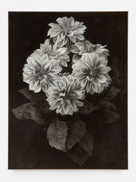 Dahlia by Don Brown contemporary artwork Painting