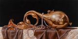 Leda And The Swan by David Smalling contemporary artwork painting