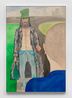 Avoid Eye Contact by Jason Fox contemporary artwork Painting