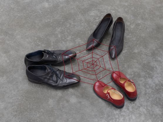 Triangulation by Mona Hatoum contemporary artwork Sculpture