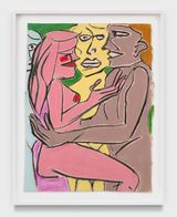Voyeur by Ruby Neri contemporary artwork drawing works on paper