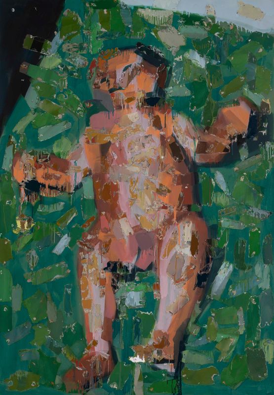 Bebek The Infant by Esref Yldrm contemporary artwork Painting