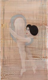 Fold by Hayv Kahraman contemporary artwork painting