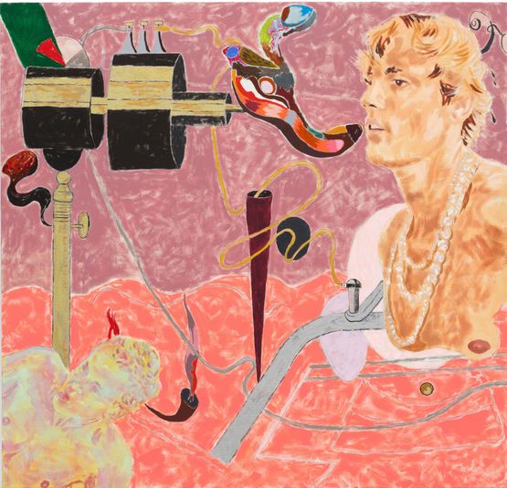 ASMR by Richard Hawkins contemporary artwork Painting
