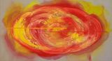 The Fire and te Rose Re-Visited by Gretchen Albrecht contemporary artwork painting