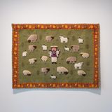 Shepherds Song by Christopher Joshua Benton contemporary artwork textile