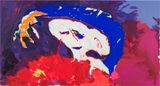 rise and return soft shield by Tom Polo contemporary artwork painting