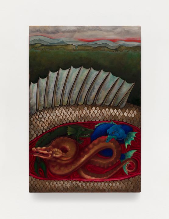 Entranha I by Anna Livia Taborda Monahan contemporary artwork Painting