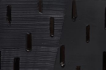 Contemporary art exhibition Group Exhibition Soulages  Hantai  Eielson  Tapies at Timothy Taylor 515 West 19th Street New York United States