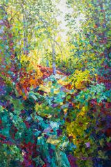 Voices by Nessi Penman contemporary artwork painting