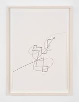 ParticleWord Theory by Jimmie Durham contemporary artwork drawing