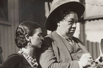 Contemporary art exhibition Frida Kahlo Diego Rivera Frida and Diego The Last Dream at Museum of Modern Art New York United States