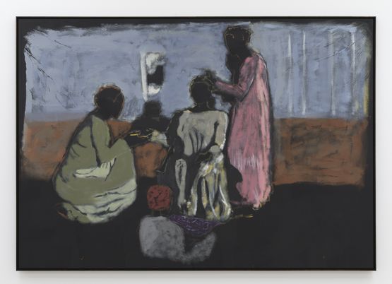 The Offering by Reggie Burrows Hodges contemporary artwork Painting