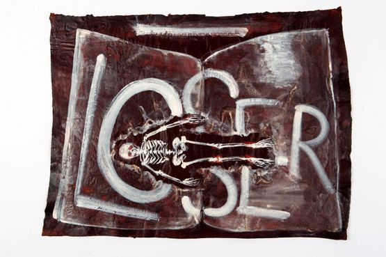 By The Book by Fiona Hall contemporary artwork Works on Paper