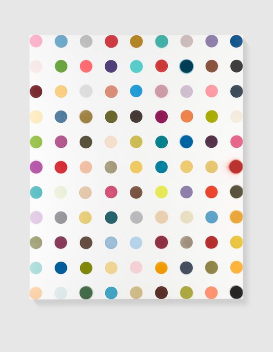 Penicillin G Procaine by Damien Hirst contemporary artwork Painting