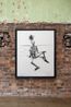 Strawman Charcoal by Simon Starling contemporary artwork Works on Paper