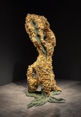 Vinegar Fissure by Anicka Yi contemporary artwork sculpture