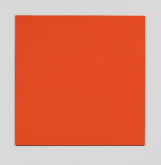 Untitled Orange Monochrome EPW Orange by John Nixon contemporary artwork Painting