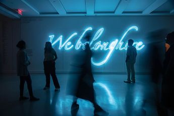 Contemporary art exhibition TAVARES STRACHAN We Belong Here at The Bass Miami United States
