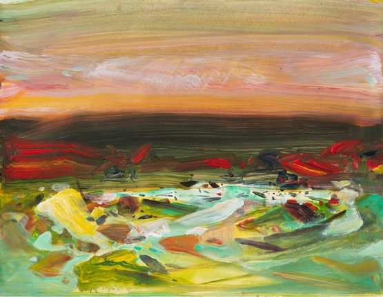 2008.10.9 by Chu Teh-Chun contemporary artwork Painting