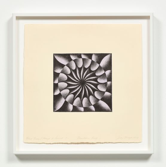 Potent Pussy  Homage to Lamont 3 by Judy Chicago contemporary artwork Painting