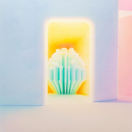 If Silence Could be Touched by Lov-Lov contemporary artwork Painting