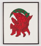 Unir a todo el pueblo contra la dictadura Unite All the People against the Dictatorship by Cecilia Vicuna contemporary artwork print