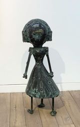 Girl I by Manolo Valdes contemporary artwork sculpture