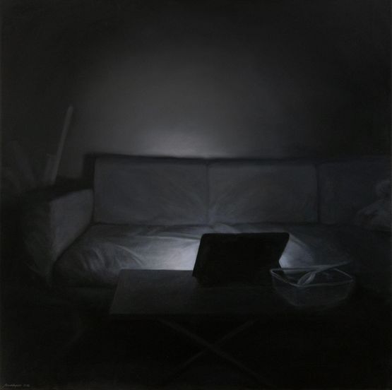 Sofa by Amalapon Robinson contemporary artwork Painting