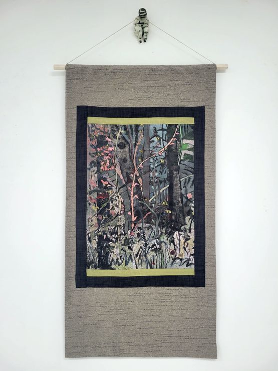 Tree Scroll by Zena Assi contemporary artwork Painting