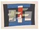 Plage Beach by Sophie Taeuber-Arp contemporary artwork Painting