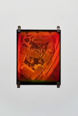 Untitled holographic building 07 by Tao Hui contemporary artwork sculpture