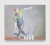 Bowling by Luc Tuymans contemporary artwork painting