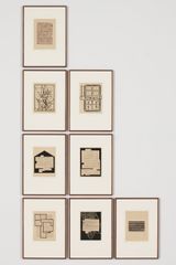 Letters from Home by Zarina contemporary artwork print