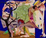 Yull Always Be a Part a Me by Christina Quarles contemporary artwork painting