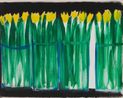 Gelbe Tulpen by Karl Horst Hodicke contemporary artwork Painting
