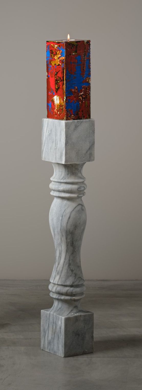 Under the Fire Red  Blue by Su Meng-Hung contemporary artwork Sculpture
