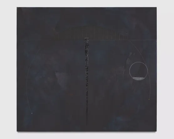 Undrowned 5 Bird and Lava by Torkwase Dyson contemporary artwork Painting