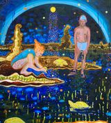 Sanctuary I by Stephen Pleban contemporary artwork painting