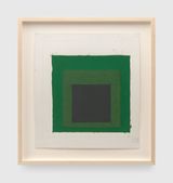 Study for a Homage to the Square by Josef Albers contemporary artwork painting works on paper