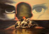 Fear of the unknown by Jose Vivero contemporary artwork painting