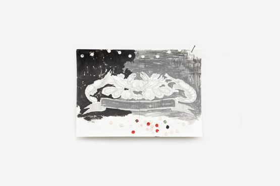Paris et moi XXIII by Udomsak Krisanamis contemporary artwork Drawing