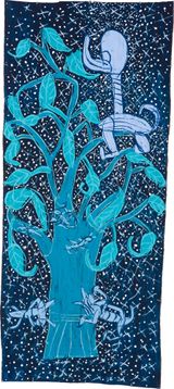 Guwak by Dhambit Mununggurr contemporary artwork painting