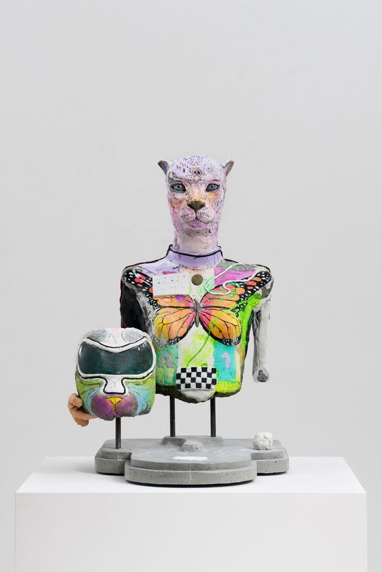 Luna by David Altmejd contemporary artwork Sculpture