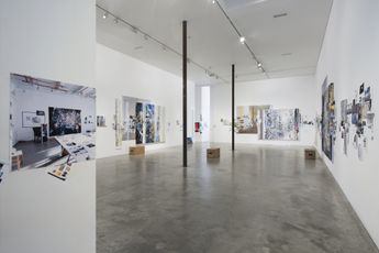 Contemporary art exhibition Sarah Sze Afterimage at Victoria Miro Wharf Road London United Kingdom