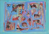 Untitled by Ad Reinhardt contemporary artwork painting works on paper drawing