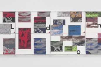 Contemporary art exhibition Mary Kelly We dont want to set the world on fire at Pippy Houldsworth Gallery London United Kingdom