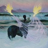 Sagittarius by Evgeniya Dudnikova contemporary artwork painting